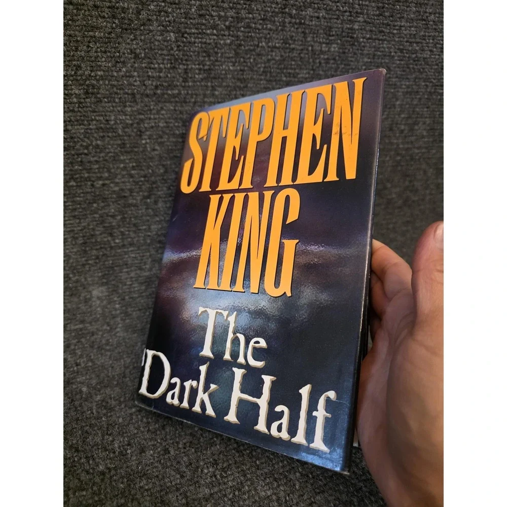 Vintage The Dark Half Stephen King Viking HC DJ Horror Novel Black 1989 USA